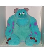 Disney Store Sulley Monster Plush Toy Stuffed Animal Blue 16&quot; Pixar - £39.80 GBP