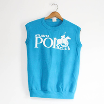 Vintage Atlanta Polo Club Sweatshirt Medium - £29.05 GBP