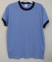 Mens Gildan NWOT Blue Navy Blue Short Sleeve T Shirt Size M - £5.55 GBP