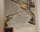 1998 Roy Rogers Dale Evans Tribute Revolver Vintage Print Ad Advertiseme... - £4.73 GBP
