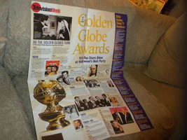 2004 Golden Globe Awards Commemorative Poster 21 1/4&quot; x 28&quot; excellent - £15.69 GBP