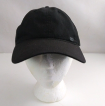 Champion Solid Black With Logo Unisex Adjustable Baseball Cap 100% Polye... - $7.91