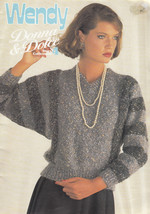 Wendy Donna &amp; Dolce Collection 4 Ladies &amp; Mens Knit Designs U.K. 34 Pages - £7.21 GBP