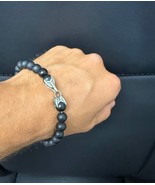 David Yurman .925 Sterling Silver Spiritual Beads Black Onyx Ball Men&#39;s ... - $8,507.39 MXN