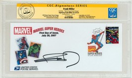 CGC SS Frank Miller SIGNED USPS FDI First Day Art Stamp ~ Daredevil #176... - $296.99