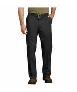 Genuine Dickies Mens Relaxed Fit Straight Leg Flat Front Flex Pant Navy ... - $40.27 CAD