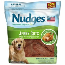  Nudges Chicken Jerky Cuts, 40 oz  Dog Food,  All Natural Firts Quality - $34.78