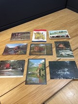 Vintage Lot of 9 State of Missouri Postcards Farms Mills Cows Ozarks KG JD - $14.85