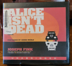 Alice Isn&#39;t Dead by Joseph Fink 2018 Compact Disc Unabridged edition Horror - £7.61 GBP