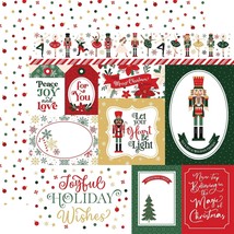 Nutcracker Christmas DoubleSided Cardstock 12 X12 Multi Journaling Cards... - $62.49