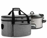 Double Layers Slow Cooker Bag (With A Bottom Pad And Lid Fasten Straps),... - £59.33 GBP