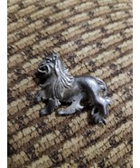 Vintage Da Vinci Silver Tone Leo The Lion Brooch - $18.42 CAD