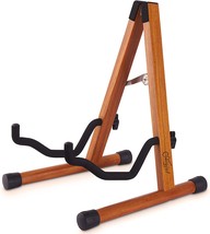 Guitar Stand Rosewood, Sturdy Acoustic Guitar Stand, Adjustable Electric Guitar - £31.16 GBP