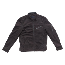 John Varvatos Suede Leather Biker Jacket Free Worldwide Shipping - £335.65 GBP