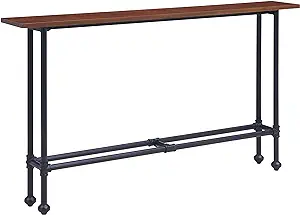 Agnew Skinny Console Table, Black (Amz0906Mc), 56 In X 8 In X 30 In - $229.99
