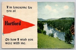 Hartford MI Scenic Greeting To Davidson Family Long Pine Nebraska Postcard A36 - £7.95 GBP