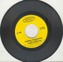 David Houston 45 Rpm Almost Persuaded - £2.35 GBP