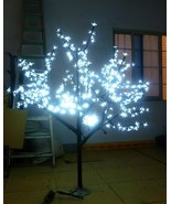5ft Height LED Artificial Cherry Blossom Tree Light White Color 480pcs L... - $6,063.18 MXN