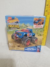 NEW Mega Construx Hot Wheels HDJ93 Race Ace Monster Truck 69 Pc lot of 2 - £18.77 GBP