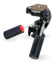 3-Way Pan/Tilt Tripod Head with Quick Release Plate - £53.86 GBP