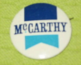 Eugene McCarthy -Presidential Campaign Button-Democratic Party-Original-1968 - £6.25 GBP