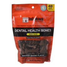 Indigenous Dental Health Mini Bones Smoked Bacon Flavor 120 count (3 x 40 ct) In - £81.03 GBP