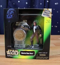 1997 Kenner STAR WARS POTF Bespin Han Solo Special Ltd Edition w/Millennium Coin - £8.68 GBP