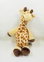 Bunnies By The Bay Giraffe Stuffed Animal Corduroy Plush Toy Lovey Hallmark - £11.95 GBP
