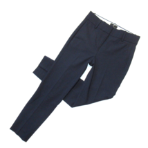 NWT J.Crew Cameron Slim Crop in Navy Blue Italian Stretch Wool Pants 0 - £73.54 GBP