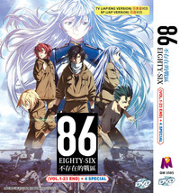 Dvd Anime EIGHTY-SIX 86 VOL.1-23 End + 4 Special English Dubbed + Free Ship - £29.16 GBP