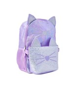 Wonder Nation Girls 17&quot; Laptop Backpack with Lunch Bag 2-Piece Set, Purp... - $20.56