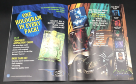 VTG 1995 Fleer Ultra Batman Forever Sell Sheet Promo Advertising Flyer 8.5&quot;x11&quot; - £17.02 GBP
