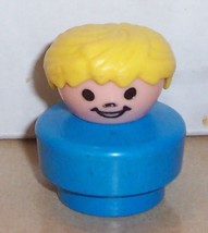 Vintage 90&#39;s Fisher Price Chunky Little People Sonny #2372 2365 figure FPLP - $9.55