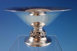 Lily by Mueck-Carey Co Sterling Silver Compote Pcd Floral Design #1115 (... - $543.51