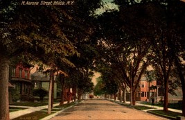 Aurora Street Ithaca New York -Valentine &amp; Sons Pub. Antique 1908 Postcard BK57 - £5.45 GBP