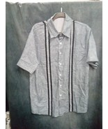 Mens Unbranded Short-Sleeve Collar Shirt Sz M 89BxBARE - $293.83 MXN
