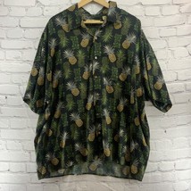 Munsingwear Hawaiian Shirt Mens Sz XXL Pineapple Print - £15.47 GBP