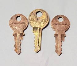 Vintage Junkunc Bros Brass Keys As Found - £3.99 GBP