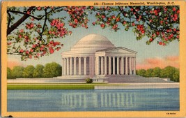 Thomas Jefferson Memorial Washington DC Vintage Postcard  (C1) - £4.37 GBP