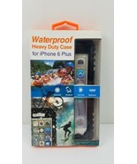 For iPhone 6s Plus &amp; iPhone 6 Plus Case Clear Back Waterproof Shockproof... - $14.80