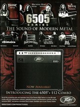 Peavey 6505 + 112 combo guitar amp ad print Bullet for My Valentine Machine Head - £3.32 GBP