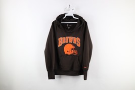 Nike Therma Fit Womens Medium Spell Out Cleveland Browns Football Hoodie... - $49.45