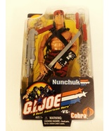G. I. Joe vs. Cobra Nunchuk 12&quot; Action Figure 2001 Brand New Mint Sealed... - £63.94 GBP