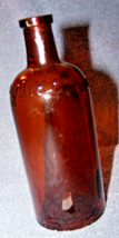 Vintage Brown Weller Drug Co. Jong Cline Glass Bottle-Lot 12 - £19.34 GBP