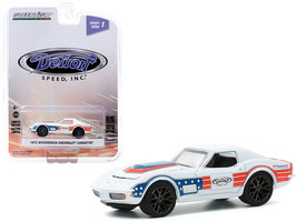 1972 Chevrolet Corvette "BFGoodrich" White with Red and Blue Stripes "Detroit Sp - £18.72 GBP