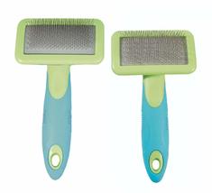 MPP Pet Grooming Slicker Brush Dog Cat Ergonomic Plastic Handle Stainless Steel  - £9.61 GBP+