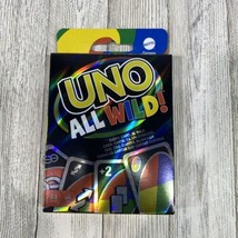 New Mattel Uno All Wild! Every Card Is Wild Card Game - £3.61 GBP