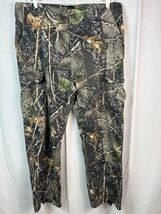 WFS Elements Gear Hunting Pants Mens XL 38x32 Burly Camo Cargo Pockets A... - $19.79