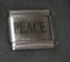 Peace Laser Wholesale Italian Charm 9MM K52 - £10.42 GBP