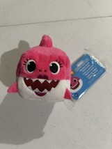 WowWee Pinkfong Square Mommy Shark Doll Plush English Baby Song Tag COMBINE SHIP - £6.19 GBP